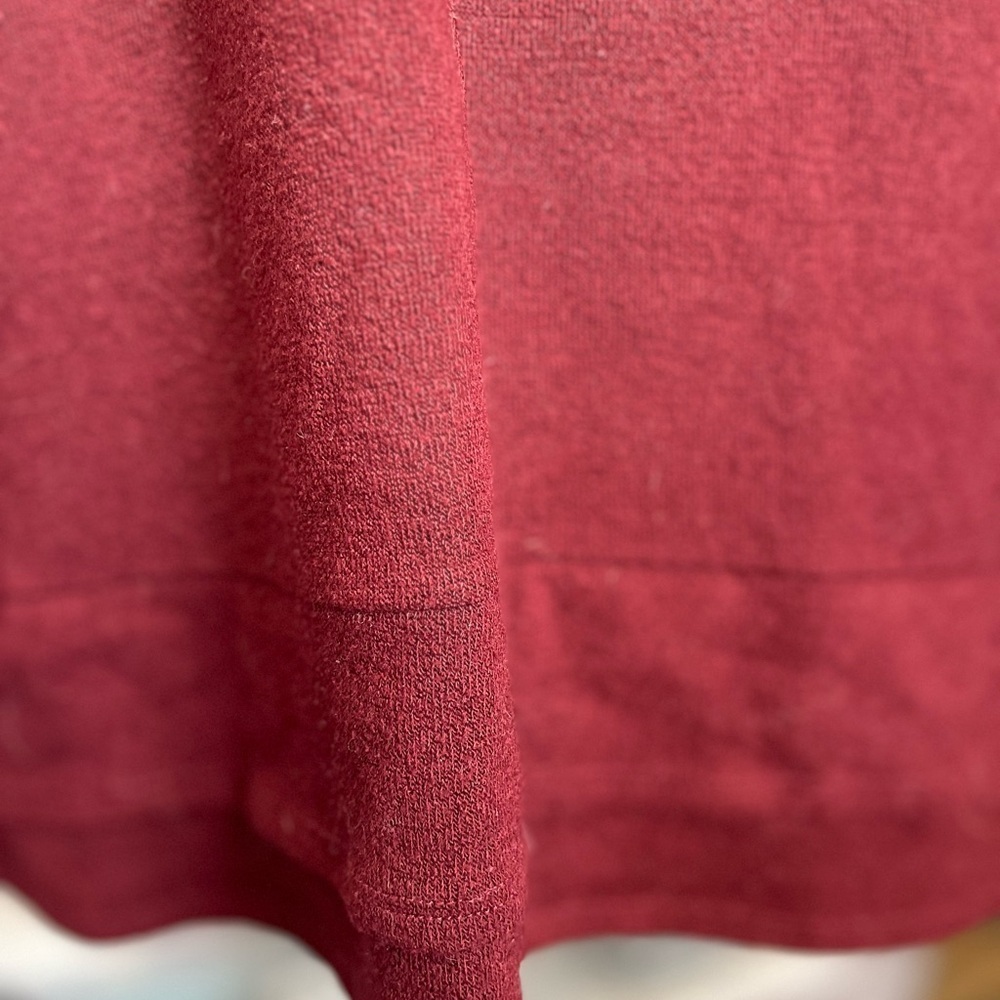 Nally & Millie Women's Sweater in Rich Burgundy - Picture 3 of 12